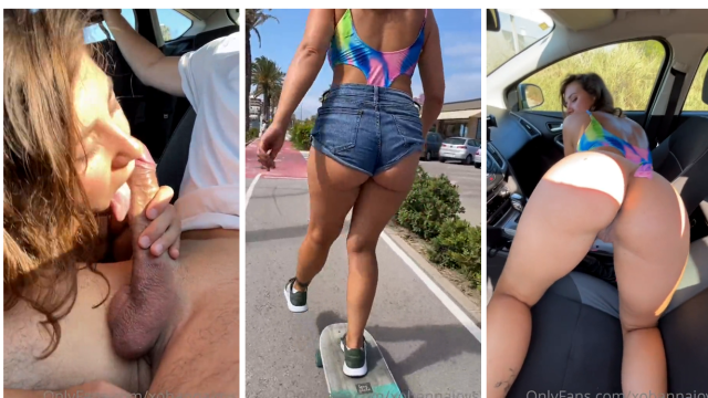 Hanna Joy Car Sextape Porn Video