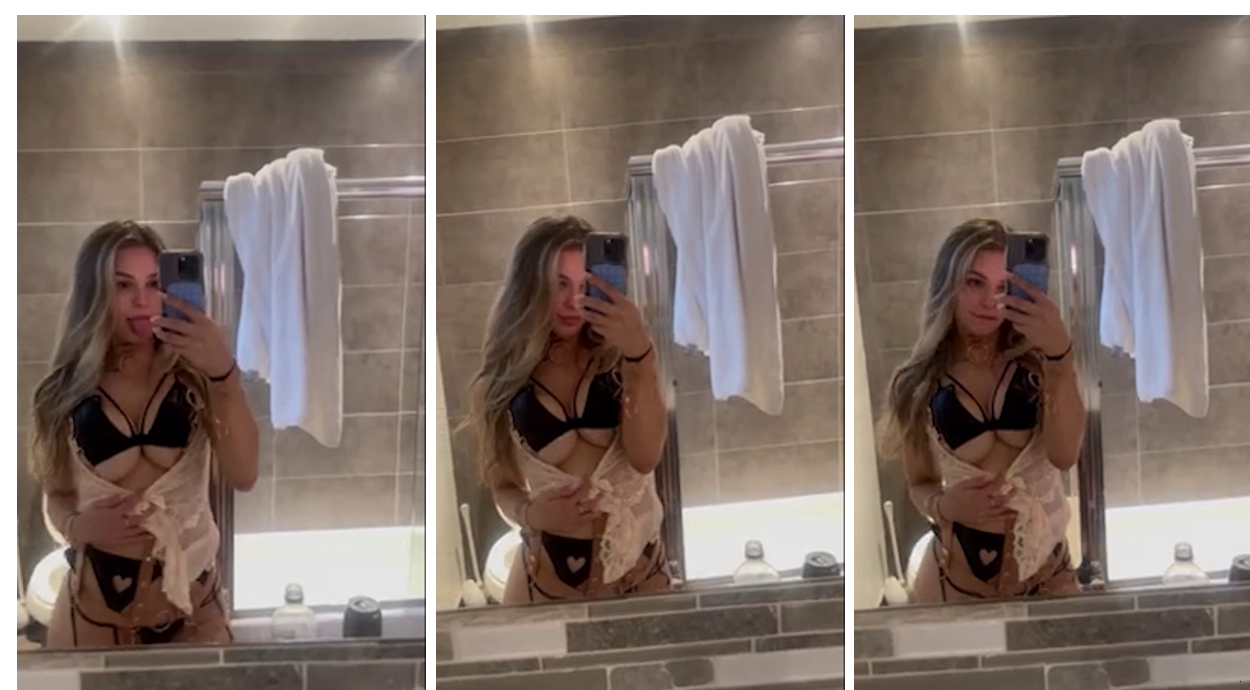 Sava Schultz Bathroom Bikini Tease OnlyFans Video