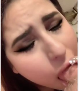 Layla Lovely Blowjob Cum In Mouth !!!