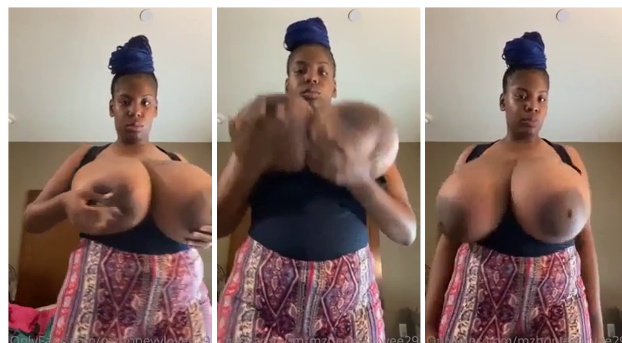 Quana Stevens Tease Nipple